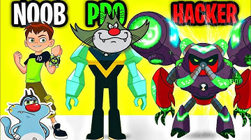 Noob vs Pro vs Hacker - Asmr Blob Master ! | Oggy and Jack Playing Asmr Games !