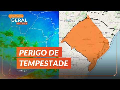 "Very strong storm": RS has two storm warnings this Thursday | General Call 2