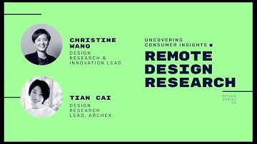 Uncovering Consumer Insights: Remote Design Research [Design Sprint Meetup #2]