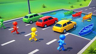Shape shifting 🏃‍♂️🚗🚲🚦All Levels Gameplay Walkthrough Android,ios Max Level NFL83 screenshot 1