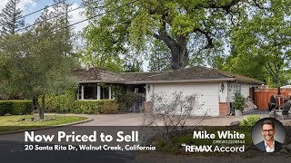 🏡 20 Santa Rita Dr, Walnut Creek, CA 945964 Beds | 3 Baths | 2,847 Sq Ft | Nearly Half-Acre Lot