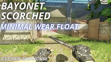 Bayonet Scorched (Minimal Wear) | CS2 Skin Showcase with NEW Animation