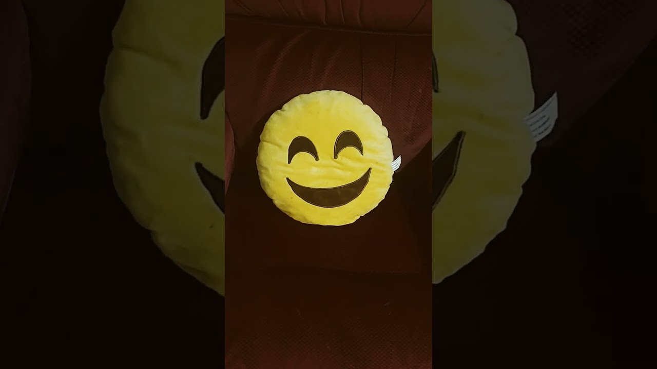 all my emoji pillows