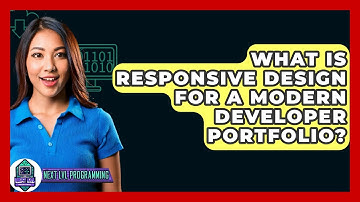 What Is Responsive Design For A Modern Developer Portfolio? - Next LVL Programming