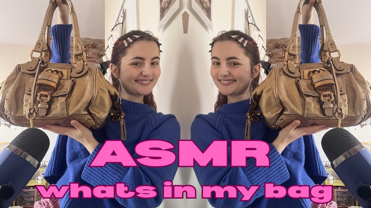 asmr whats in my bag