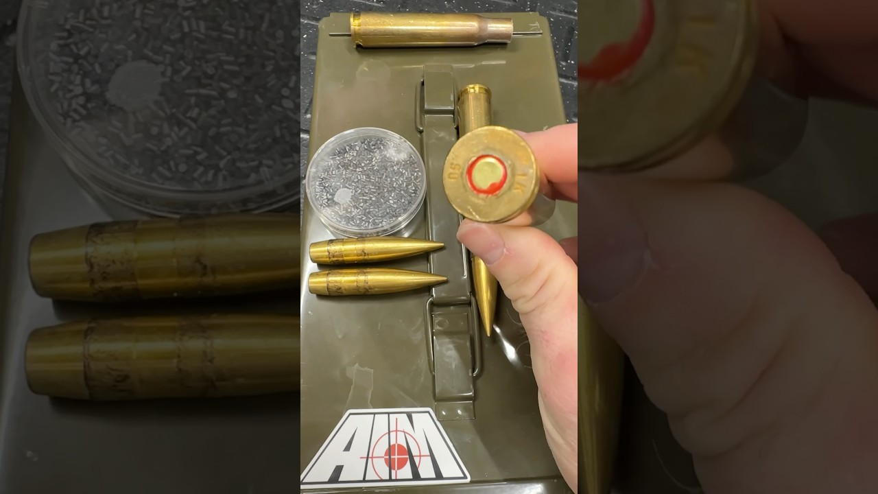 Матчевые патроны 50BMG от Igman! Латунь 820 гран 