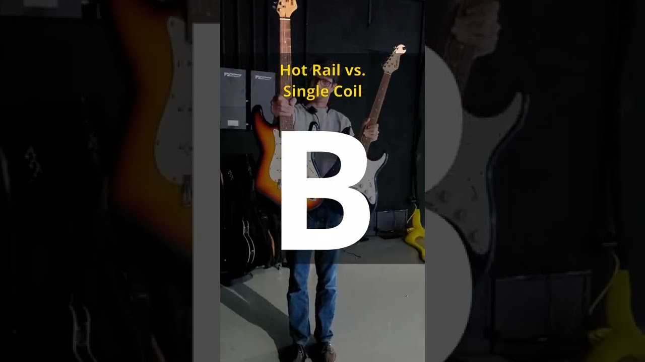 Смотреть «Single Coil vs. Hot Rail Guitar Pickups» на YouTube Смотреть «Single Coil vs. Hot Rail Guitar Pickups» на YouTube