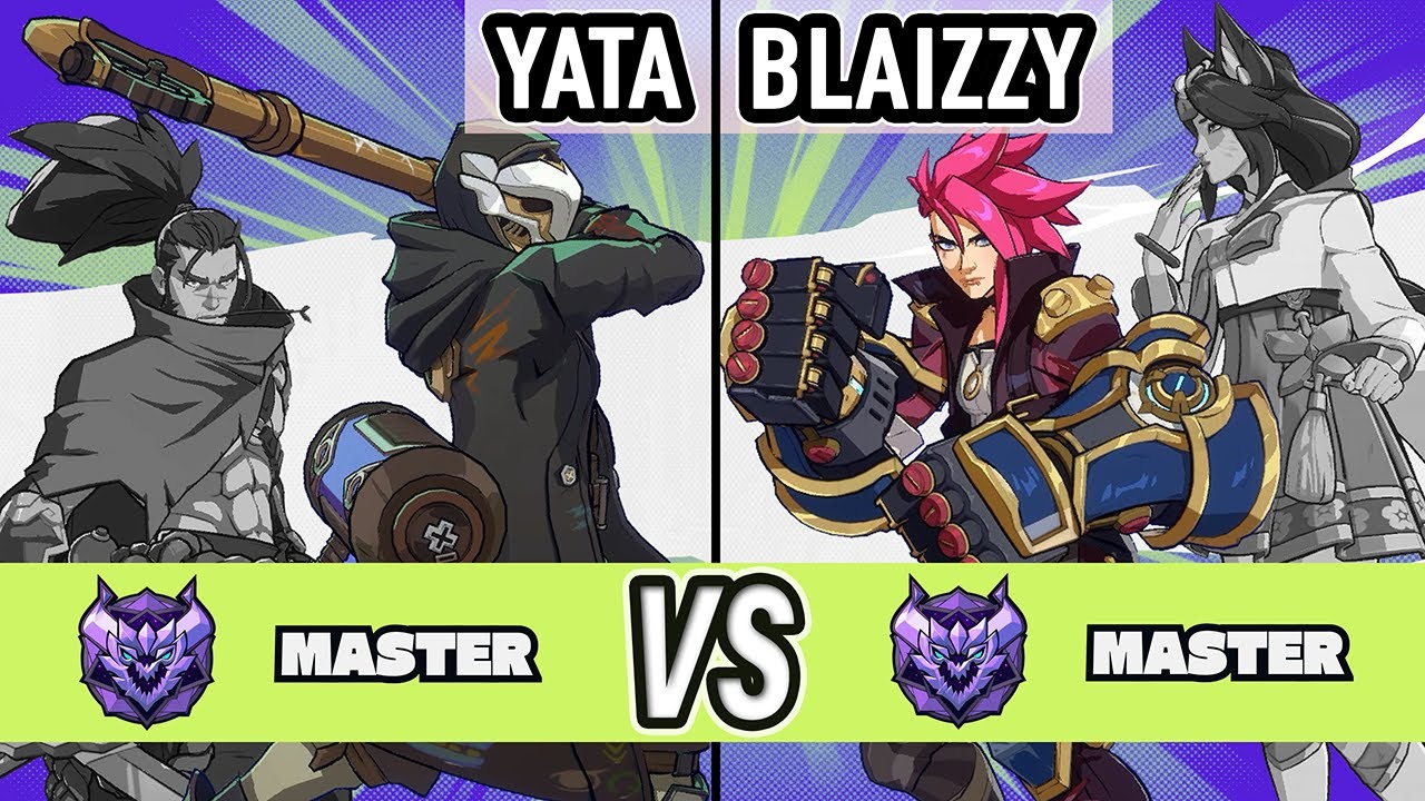 2XKO ▰ Yata (Ekko / Yasuo) vs Blaizzy (Vi / Ahri) ▰ High Level Gameplay