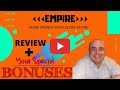 Empire Review! Demo & Bonuses! (Make Money With An Online Store In 2021)