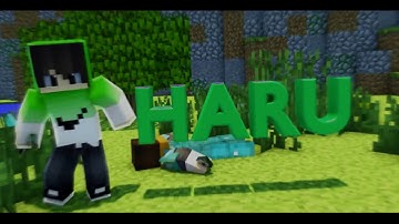 【blender+AviUtl】#3 intro for HARU - by Right(RIG&Light room test)