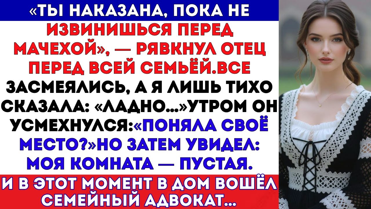 Отец наказал меня, пока я не извинюсь перед его новой женой… а потом потерял свою сделку на 50