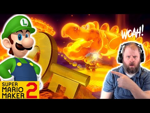 Charvaargh the Lava Dragon! 🐉 || Super Mario Maker 2 ~ Viewer Level