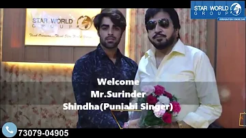 Punjabi Singer Mr Surinder Shinda as his wife Got CANADA Visa