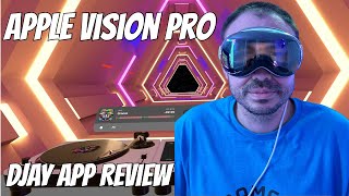 DJay Apple Vision Pro App Gameplay + Review  - Does This Classic App Bring Anything New?