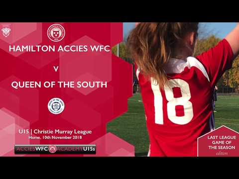 Academy 15S | Hamilton Accies V Queen Of The South