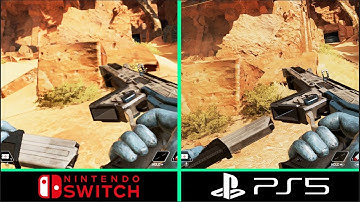 APEX LEGENDS Switch VS PlayStation 5 Comparison | How