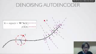 Neural networks [6.6] : Autoencoder - denoising autoencoder