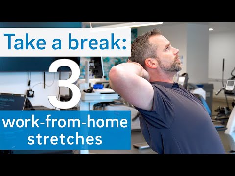 3 Stretches to Loosen Work-From-Home Body Stiffness