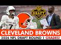 Cleveland Browns Draft Grades In Round 1: Browns Get Spencer Fano AND KC Concepcion! 2026 NFL Draft