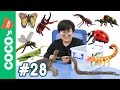 #28 곤충과 파충류, 절지동물이 싸우면 과연 누가 이길까?! insect vs reptile, an arthropod (Collecta figures)