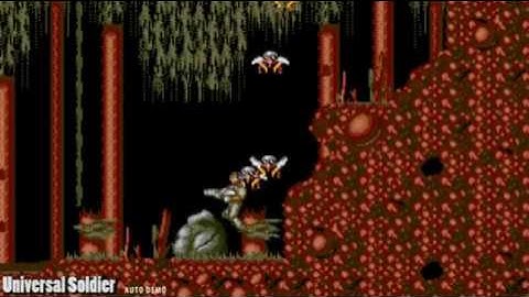 Universal Soldier / auto demo / Sega Genesis 1992