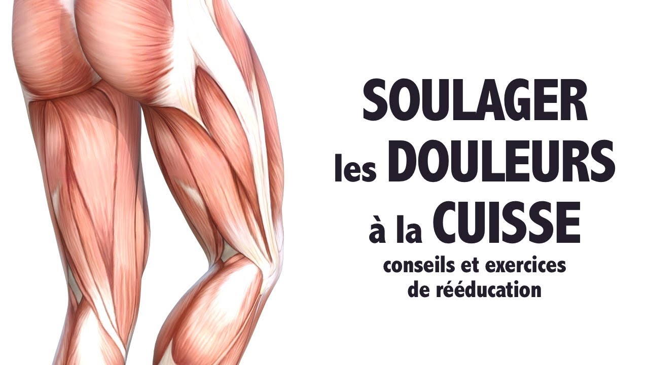 Soulager les douleurs à la cuisse: conseils et exercices pour des résultats  efficaces!