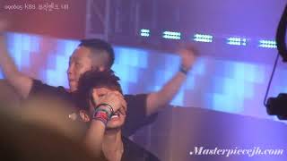 [fancam][직캠] 20090605 Masterpiecejh com 뮤뱅 종현 본방 1위발표 눈물이주룩주룩