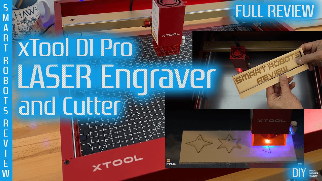 xTool D1 Pro Laser Engraving and Cutting Machine review - Shiny, red,  powerful and it has a laser! - The Gadgeteer