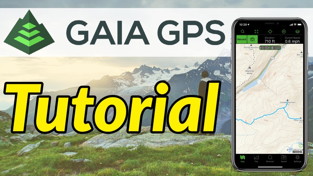 GAIA GPS TUTORIAL for HIKERS // How to use Gaia GPS App to and record hiking routes -
