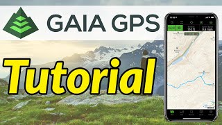 GAIA GPS TUTORIAL for HIKERS // How to use Gaia GPS App to plan and record hiking routes screenshot 4