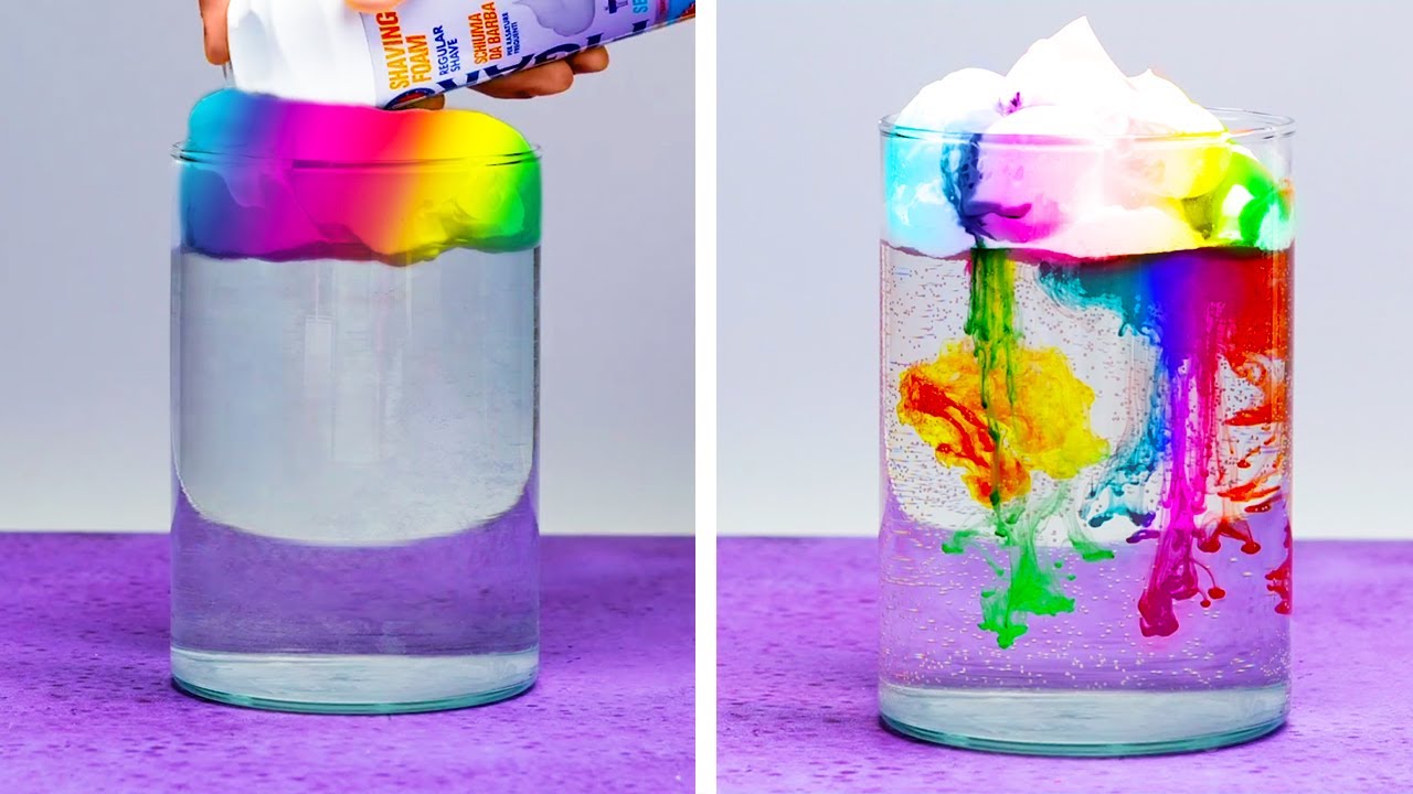 30 BEAUTIFUL EXPERIMENTS TO TRY AT HOME