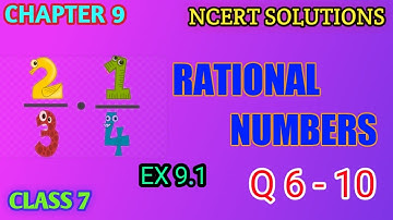 Class 7 Maths Rational Numbers Exercise 9.1 | Rational Numbers | Chapter 9 | NCERT