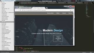 HTML & CSS Tutorials | Advertisement website. No.4