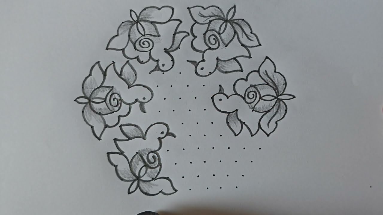 15*8 dots karthika maasa special rangoli #kolangal #muggulu #kolamdesigns #festivalrangoli 