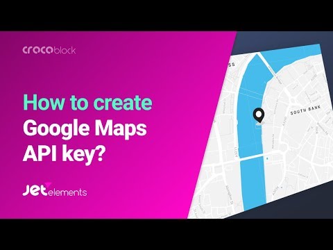 Creating Google Maps API key | JetElements Plugin