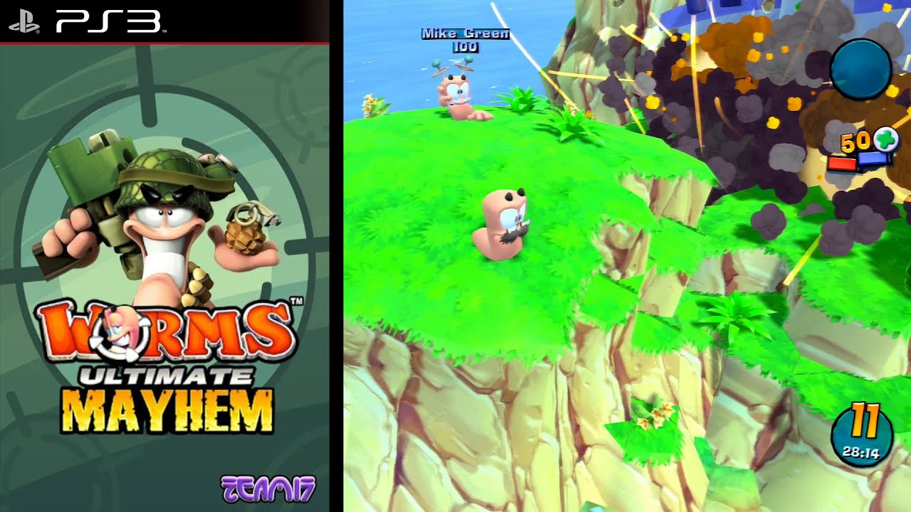 Worms gameplay. Worms Mayhem ps3. Worms Ultimate Mayhem ps3. Вормс геймплей. Worms геймплей.