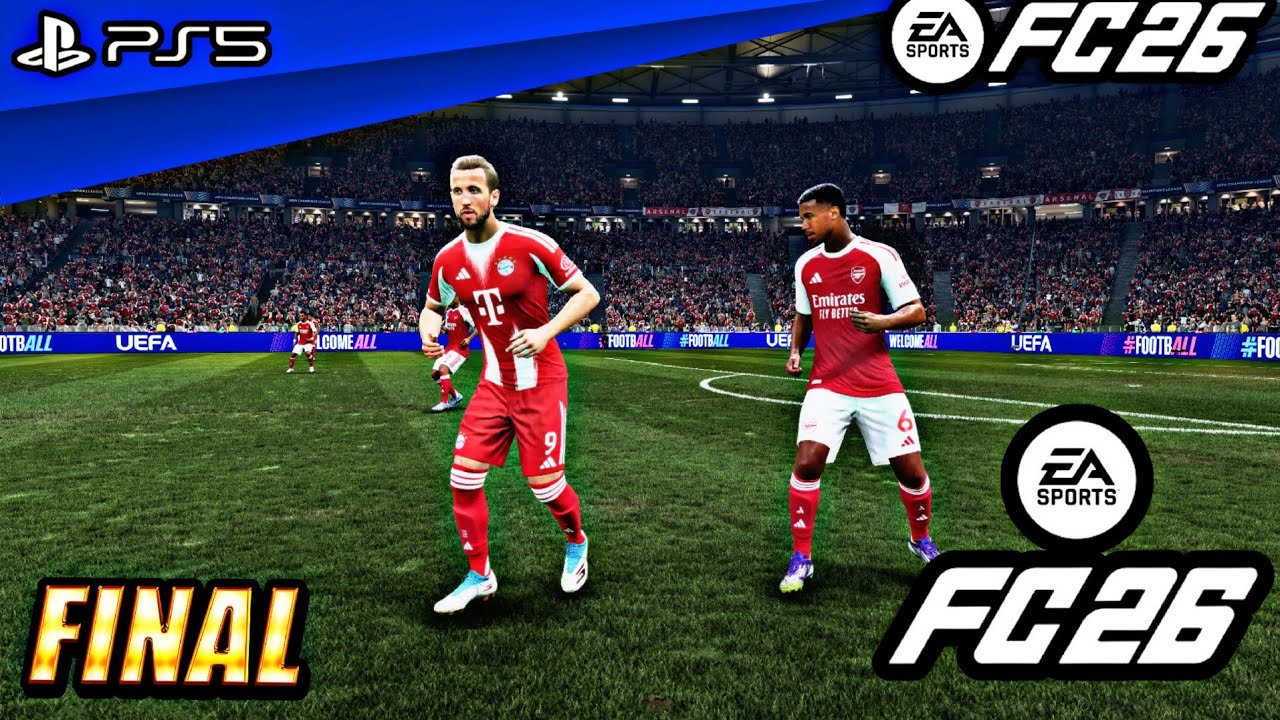 FC 26 - Arsenal против FC Bryan Munich, Ft. Gyokeres, Eze, UEFA Champions League PS5™ pro
