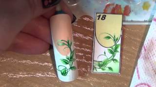 художественная роспись ногтей.Nail art painting художественная роспись ногтей.Nail art painting