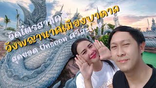 เกาะนาคเมืองบาดาล วัดไตรสามัคคี ศรีสะเกษ