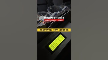BERES ‼️✅Proyek Internet of Thing Sortir warna & Loadcel sensor #conveyor iot #iotprojects #esp8266