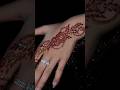eid special simple back hand mehandi design #shorts #trending #viralvideo