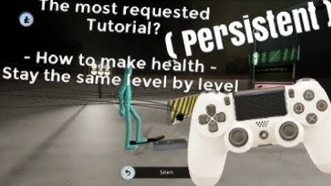 Dreams Ps4 Health Bar Tutorial (Dreams Ps4 How To Make Health Bar) Persistent HP/Health