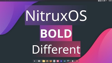 Nitrux OS - Beautiful - Clean Linux Distribution