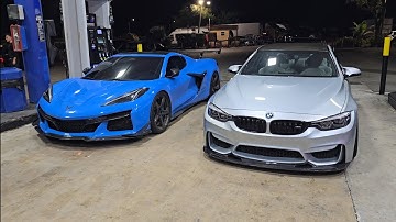 2024 C8 Corvette Z06 Bolt Ons (No Tune) vs 2015 BMW M4 Bolt Ons E50