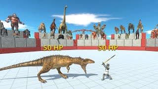50HP Tournament of All Units 1vs1 - Animal Revolt Battle Simulator