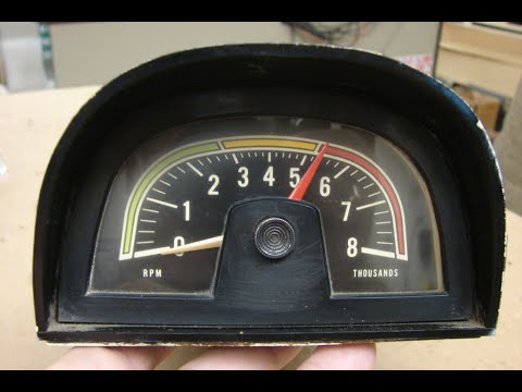 Dixco Hood Tach - YouTube gm tachometer wiring 