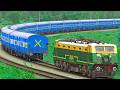 WAP4 SHUNT ICF BLUE TRAIN BUMPY RAILROAD RAILWORKS WAP4 SHUNT ICF BLUE TRAIN BUMPY RAILROAD RAILWORKS