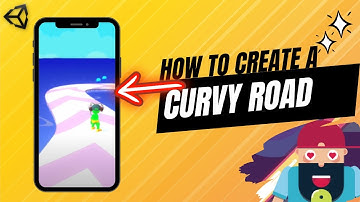 How to create a curvy road in unity3d