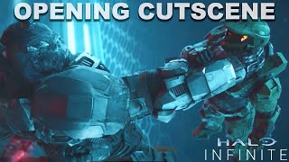 HALO INFINITE FIRST CUTSCENE - Master Chief Vs Atriox