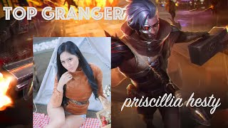 Mabar Top Global Granger Mobile Legends Priscillia Hesty